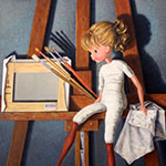 La Poupée au chevalet